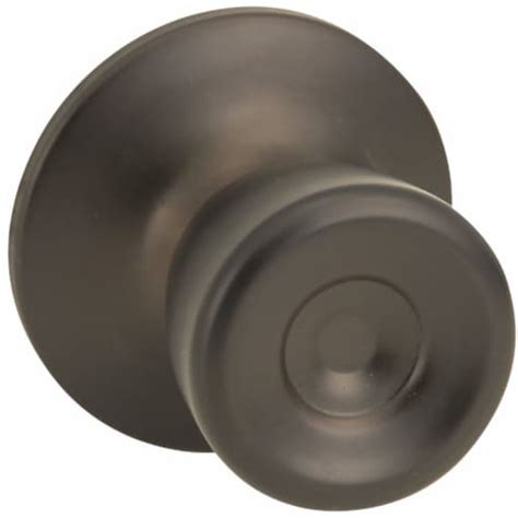 Steel Pro Oil Rubbed Bronze Hall & Closet Door Knob TRX730B, 1 - Kroger