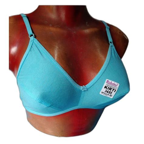 Rainbow KIRTI Plain Bra, 6 Colour, Size: 28 To 40 B Cup at Rs 40.75/piece in New Delhi