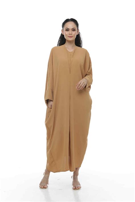 MARYAM IN KHAKI | Mekkembang - Cotton Fashion Exclusive Boutique