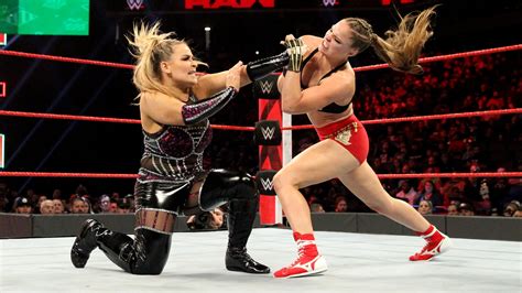 Raw Women’s Champion Ronda Rousey def. Natalya | WWE