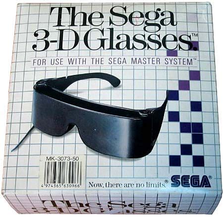 Sega 3D Glasses Segascope | Sega master system, Sega, Glasses