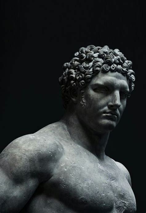 Pin by Byron Dax on Man Imagined | Roman sculpture, Hercules statue, Greek statues