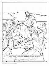 Happy Clean Living Primary 2 Lesson  Jesus coloring Pages Lds sketch template