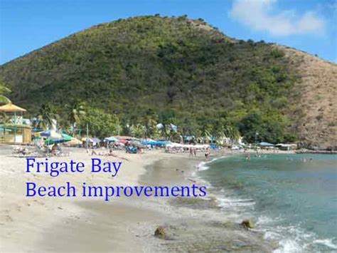 Frigate Bay Beach replenishment underway - St Kitts and Nevis visitor guide