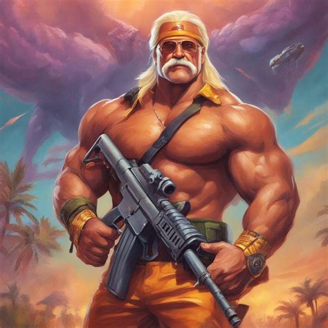 Hulk hogan suburban Commando 2 by ZENART07 on DeviantArt