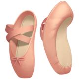 🩰 Ballet Shoes Emoji on Apple iOS 15.4