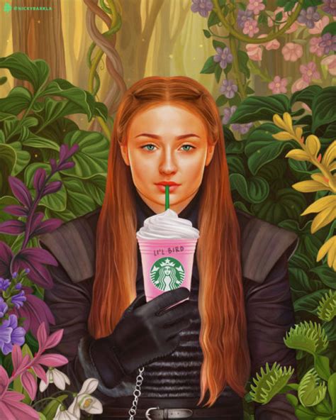 The Starbucks of Westeros: Sansa - Nicky Barkla Art Game Of Thrones ...