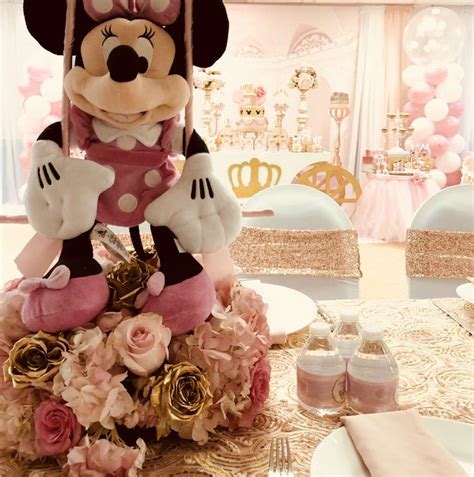 Minnie Mouse Royal Princess Birthday Party Ideas | Photo 16 of 26 | Minnie mouse party ...