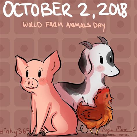 Happy World Farm Animals Day!