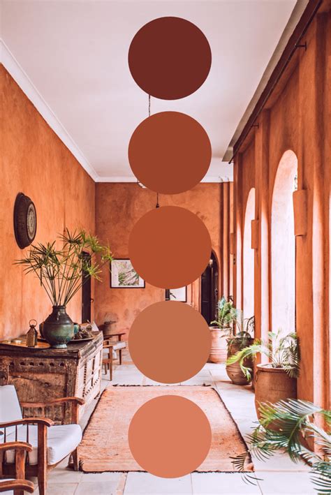 Bring The Terracotta Color Palette To Your Next Design Project | Color palette living room ...