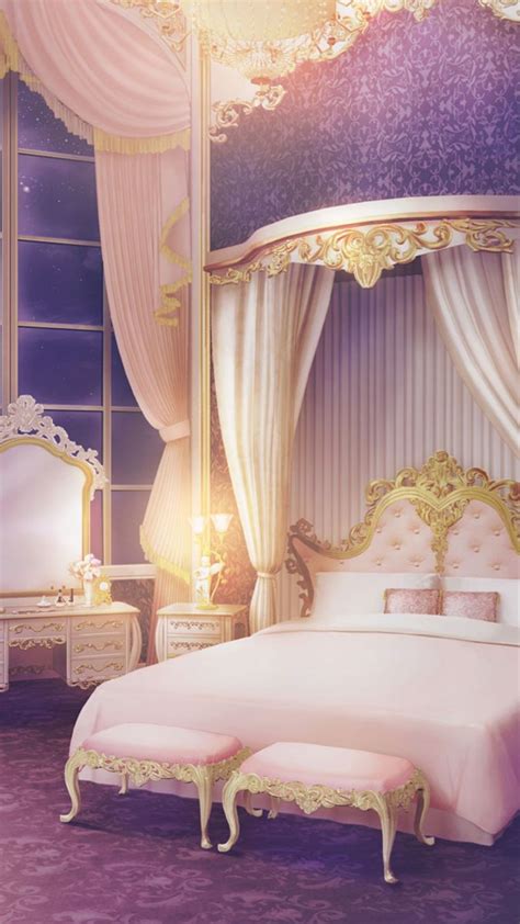 Pin by Joan Joan on anime art | Royal bedroom, Fantasy rooms, Anime places