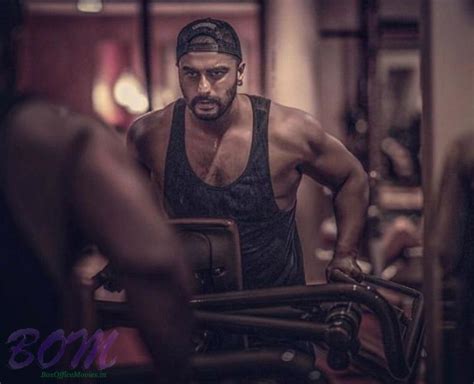 Arjun Kapoor sweating in gym photo - Bom Digital Media Entertainment