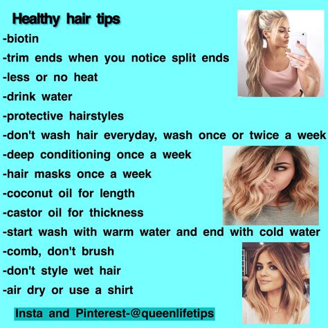 @queenlifetips Comment recommendations | Hair hacks, Healthy hair, Healthy hair tips