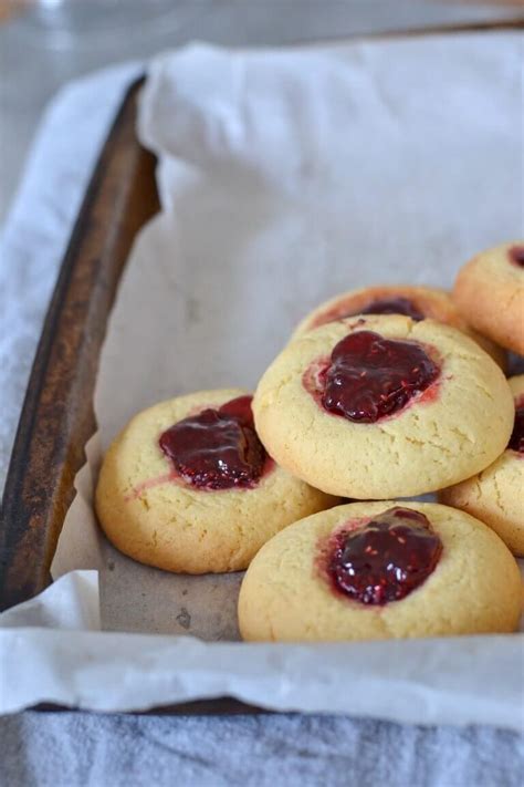 Raspberry Jam Drop Biscuits - Baking Recipes - The Cooking Collective ...