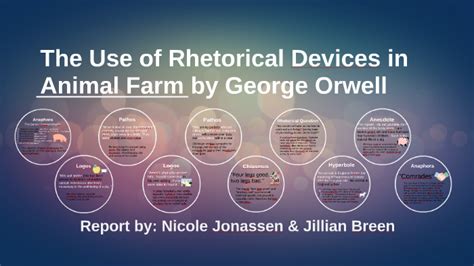 The Use of Rhetorical Devices in Animal Farm by Geoge Orwell by jillian breen on Prezi