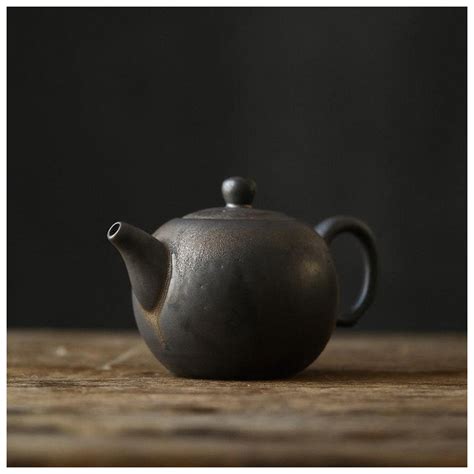CERAMIC TEAPOT Traditional Teapot Iron Bronze Glaze Kungfu | Etsy | Traditional teapots, Tea ...