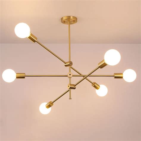 Mid Century Modern Chandelier | Ceiling pendant lights, Chandelier ...