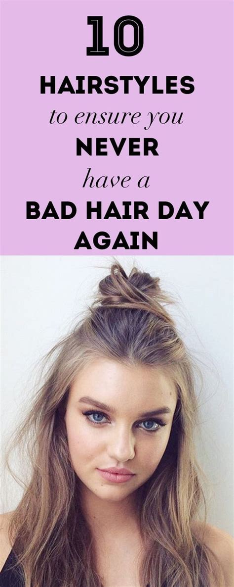 33 Hairstyles to Ensure You Never Have a Bad Hair Day Again | Bad hair, Hair styles, Hair day