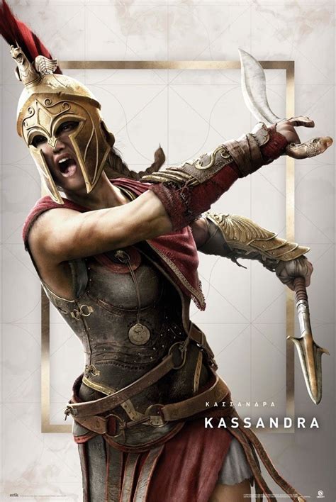 Assassin‘s Creed: Odyssey - Kassandra Poster | Sold at UKposters