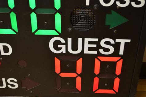 Basketball Scoreboard from Daktronics at 1stDibs | daktronics ...