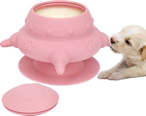 Puppy Feeder Milk Bowl for Nursing Puppy, 4 Teats Puppy Bottles for Multiple Puppies, 240ml ...