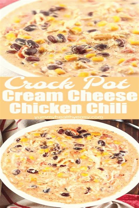Cream Cheese Crock Pot Chicken / Crock Pot Cream Cheese Chicken Chili - Recipeez Blog - Add all ...