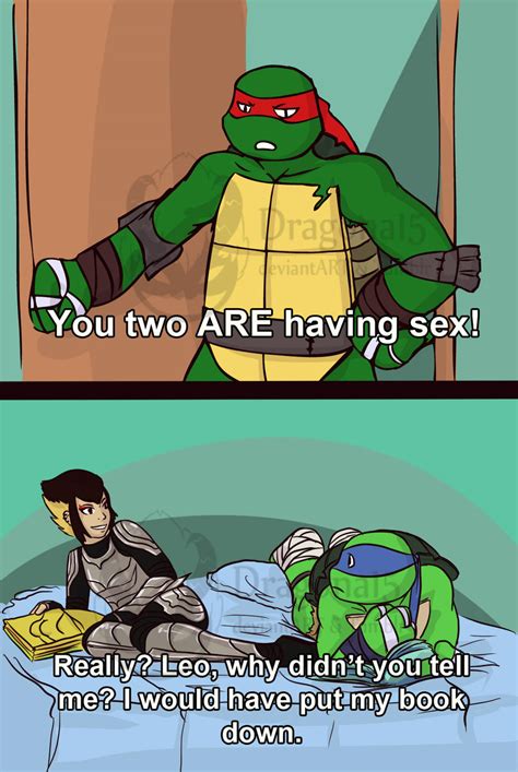 tmnt Leo x Karai for Maddie by Dragona15 on DeviantArt