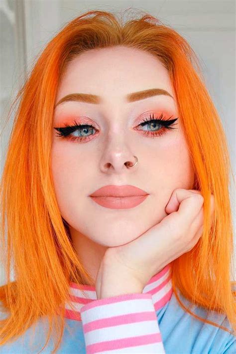 Incredible Vibrant and Versatile Orange Hair For All Tastes | Hair color orange, Orange hair ...