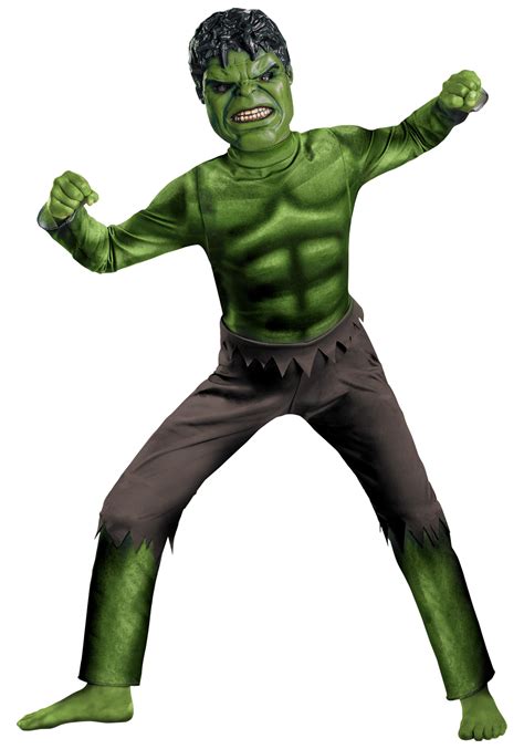 Child Avengers Hulk Costume - Halloween Costume Ideas 2023