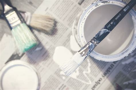 brush, white, pain bucket, paint, brushes, bucket, paint can, interior decorating | Piqsels