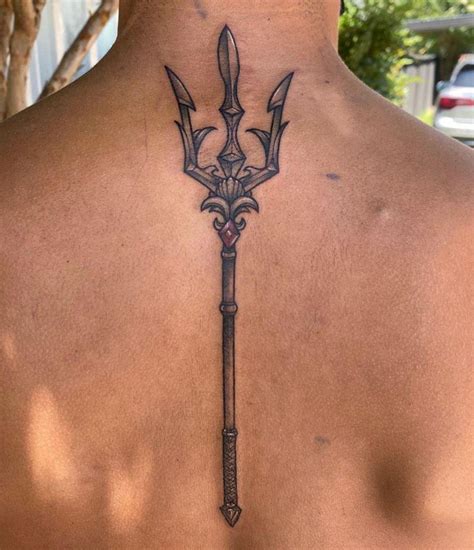 30 Creative Trident Tattoos for Your Inspiration | Style VP | Page 9