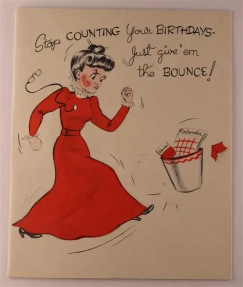 VINTAGE CUTE HAPPY Birthday Pop-Out Buzza Cardozo Hollywood Card c.1940's $8.00 - PicClick