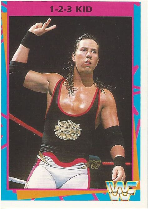 Image - 1995 WWF Wrestling Trading Cards (Merlin) 1-2-3 Kid 132.jpg | Pro Wrestling | FANDOM ...