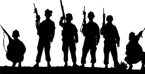 Free vector graphic: Army, Guns, Soldier, Platoon, War - Free Image on Pixabay - 305276