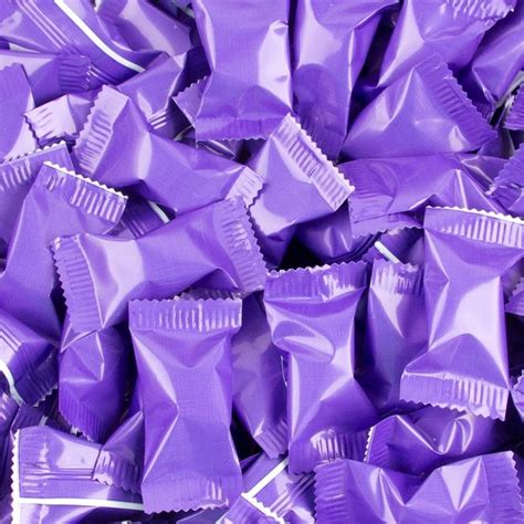 Purple Buttermints • Wrapped Candy • Bulk Candy | Bulk candy, All things purple, Purple