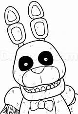 Fnaf Coloring Pages Golden Freddy At GetColoringscom  Free Printable sketch template