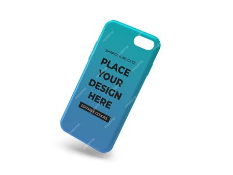 Premium PSD | Phone case mockup template psd