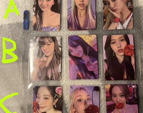 TWICE Taste of Love Official Photocards - Etsy