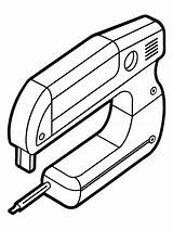 Electric Staple Gun Fun Coloring Images  Free Download On Freepik sketch template