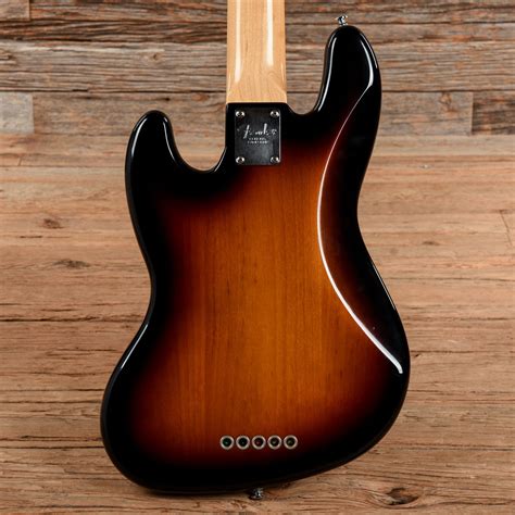 Fender American Standard Jazz Bass V Sunburst 2008 – Chicago Music Exchange