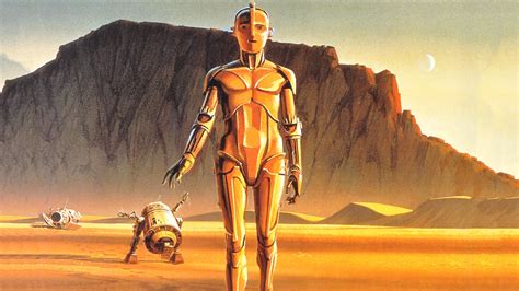 Le célèbre tableau de Ralph McQuarrie, le toute première image produite de Star Wars en ...