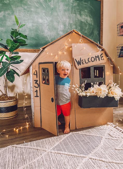 31 Incredible Cardboard Houses You Can Make Yourself