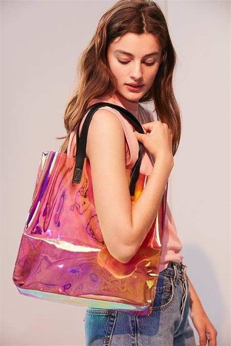 Skinnydip Iridescent Tote Bag | Bags, Tote bag, Red tote bag