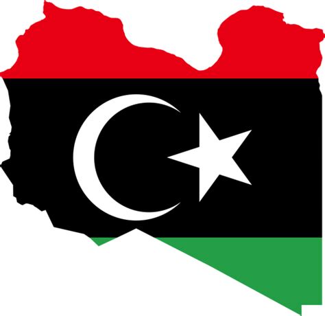 Libya's map | Public domain vectors