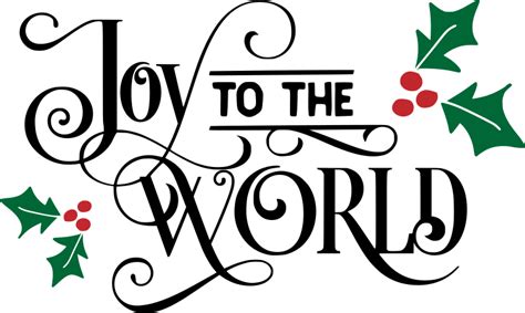 Joy to the World - Openclipart