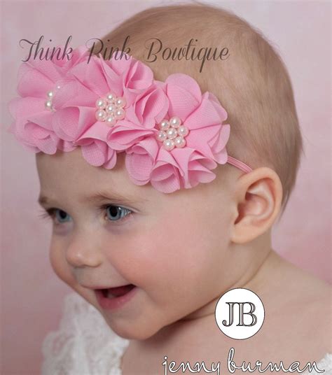 Diademas de bebé U elegir COLOR venda recién por ThinkPinkBows Fabric Flower Headbands, Easter ...