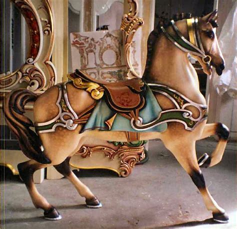 Carousel Animals -- [REPINNED by All Creatures Gift Shop] Horse Painting, Horse Art, Pretty ...