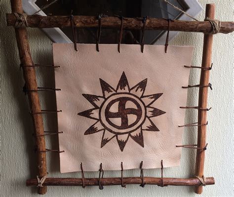 Choctaw Symbol for Happiness Wall Hanging