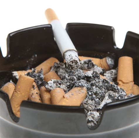 Smoking Cigarette Ashtray stock image. Image of unhealthy - 58350557