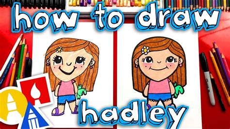 How To Draw Hadley From Art For Kids Hub | Art for kids hub, Art for kids, Doodle drawings